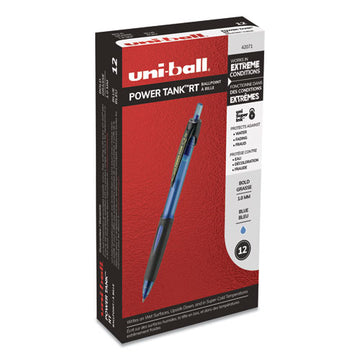 uni-ball® Power Tank Rt Ballpoint Pen, Retractable, Bold 1 Mm, Blue Ink, Translucent Blue Barrel, Dozen freeshipping - TVN Wholesale